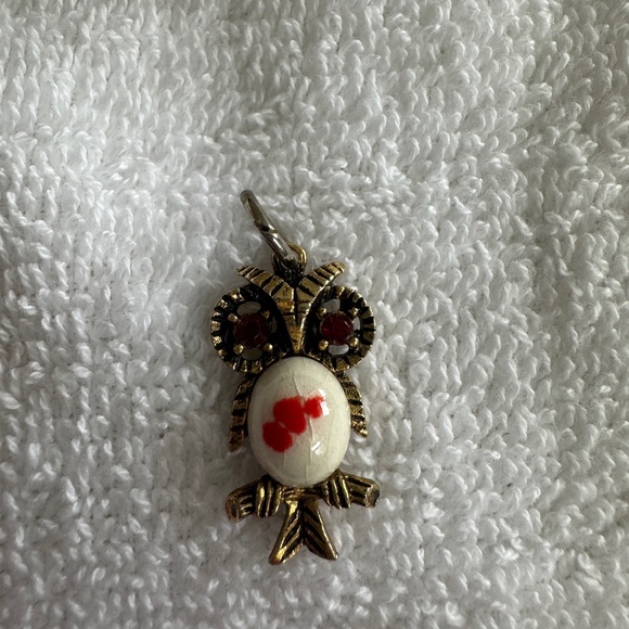 Vintage Owl Charm - Picture 2 of 3